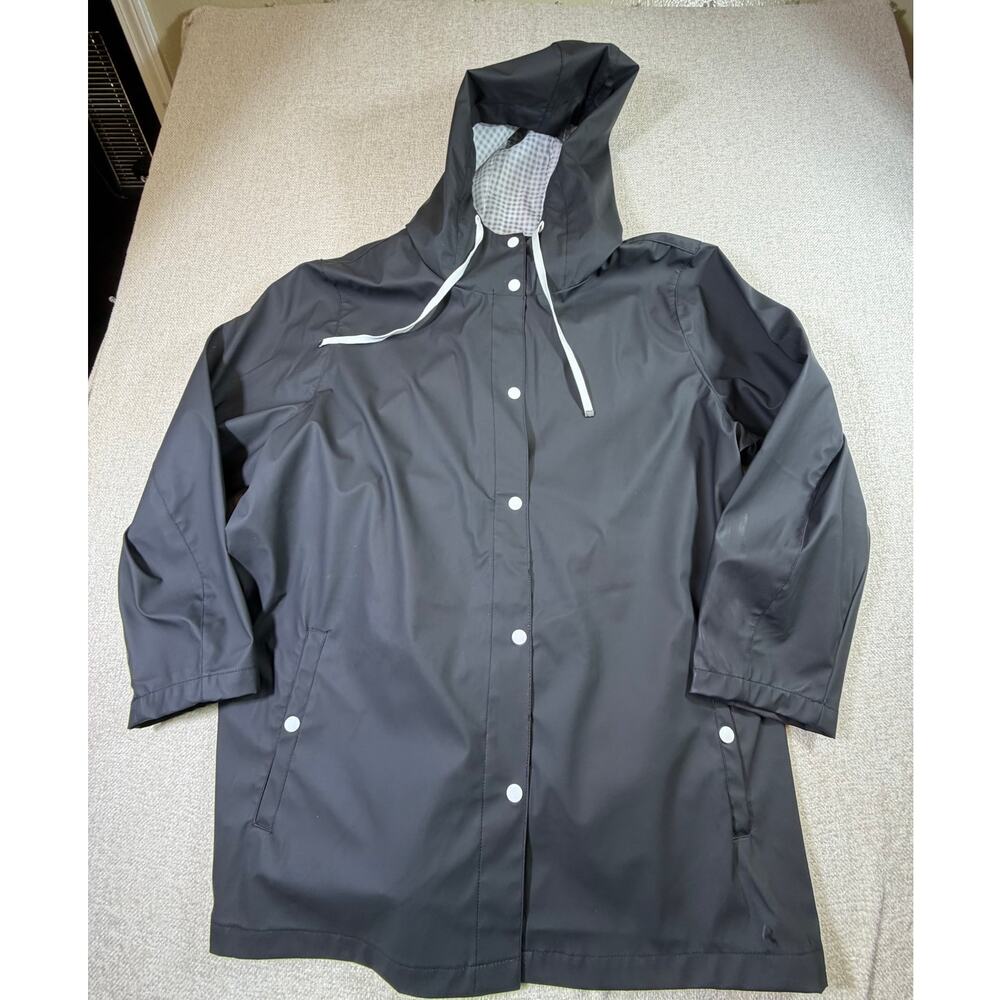Big Chill Freestyle Mens Black 3X Button Front Long Sleeve Jacket Coat Outerwear